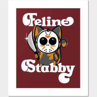 Feline Stabby Posters and Art